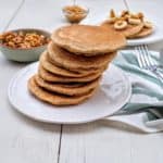 Light & Fluffy Pancakes - Shaw's Simple Swaps @shawsimpleswaps A great way breakfast or snack on the go!