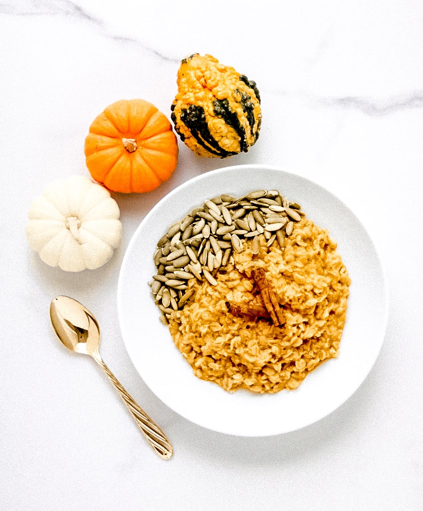 Pumpkin Pie Oatmeal @shawsimpleswaps