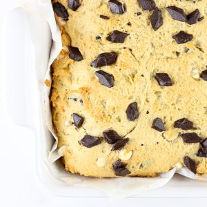 Image of chocolate chip cookie dough bars.