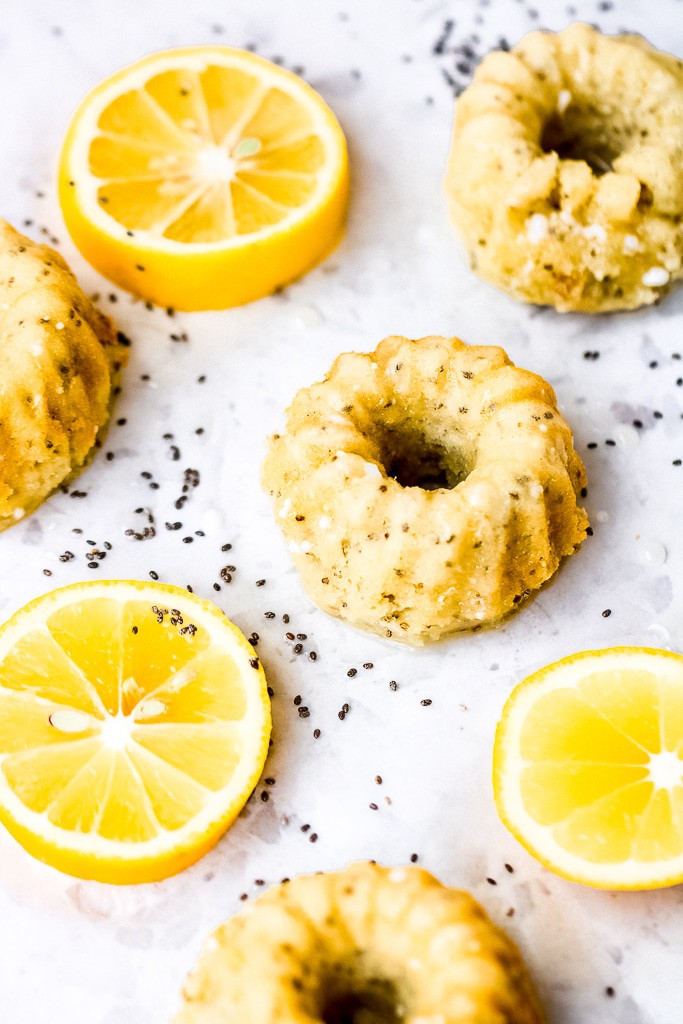 Craving something light and fresh? Then these Mini Lemon Bundt Cakes are just for you! Filled with heart-healthy omegas and just the right amount of sweetness, they'll make you rethink your coffee shop pastries!
