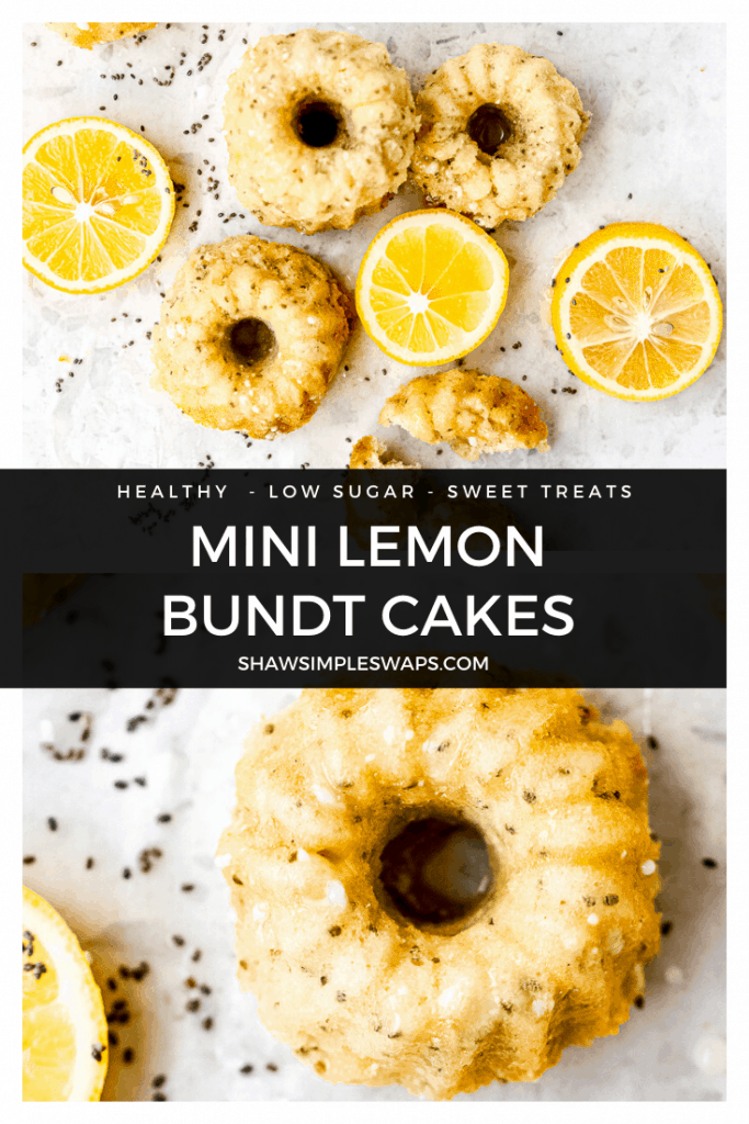 Craving something light and fresh? Then these Mini Lemon Bundt Cakes are just for you! Filled with heart-healthy omegas and just the right amount of sweetness, they'll make you rethink your coffee shop pastries!