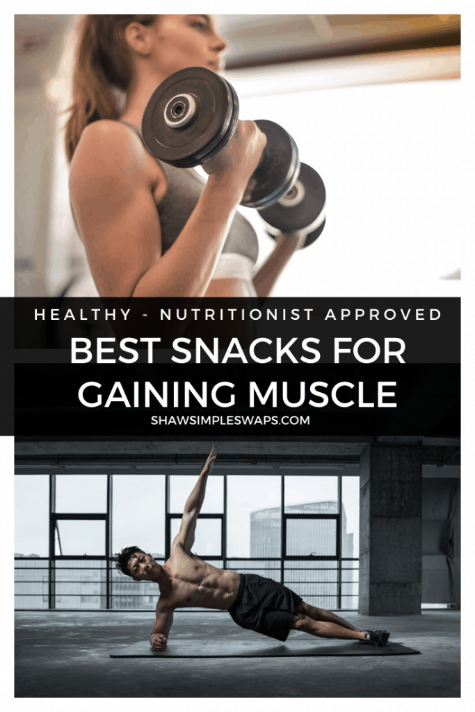 Working out hard but not seeing the results you want? Then you've come to the right place! Read on to find out dietitian recommended Best Snacks for Muscle Gain, as well as what to eat pre and post workout!