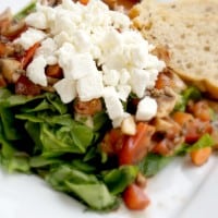 feta bruschetta salad