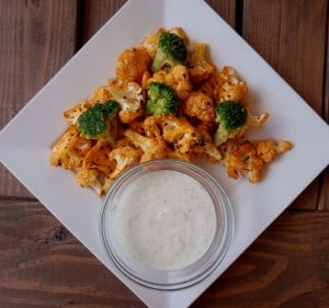 cajun cauliflower bites