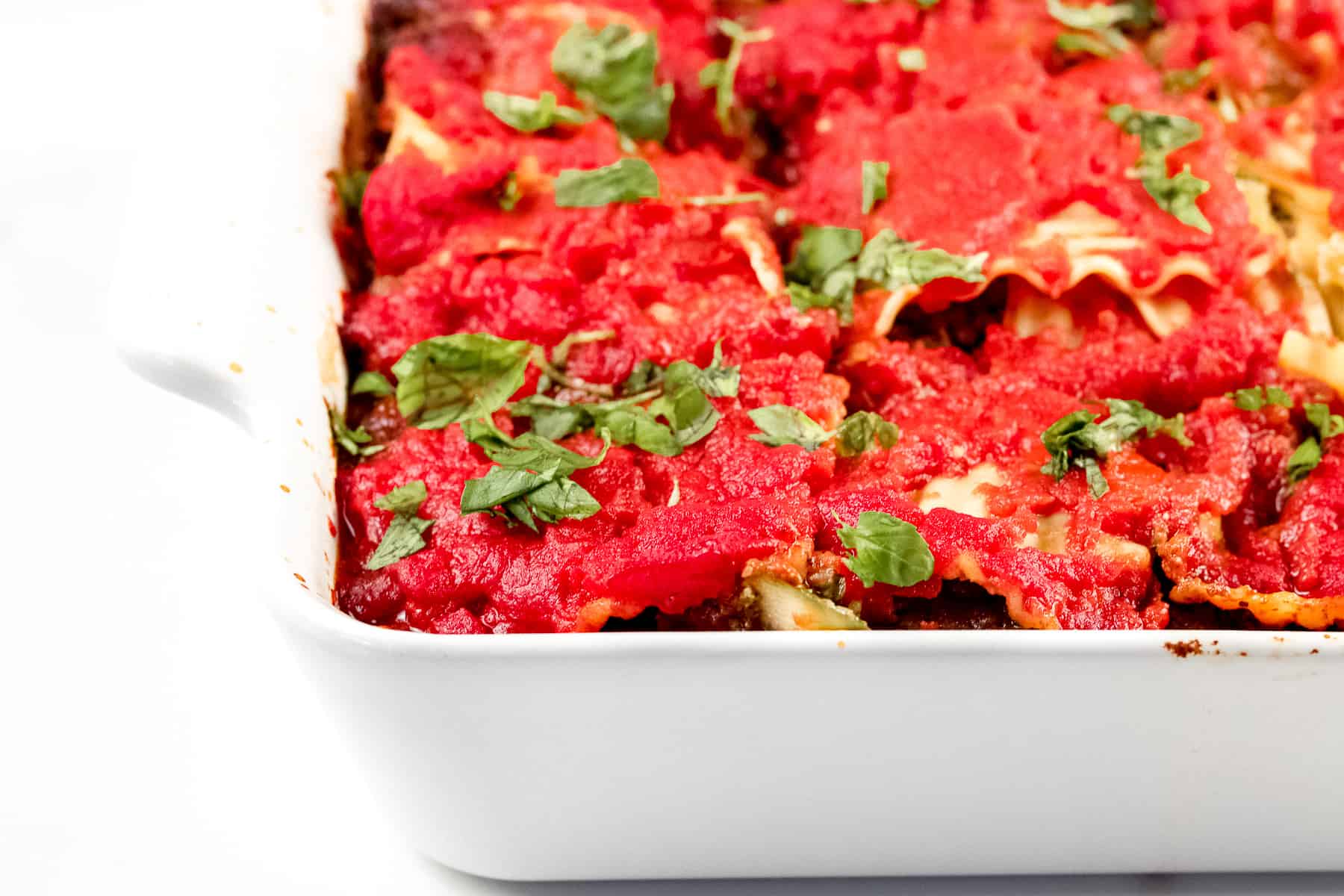 Dairy Free Lasagna - Healthy Family Friendly Meal - Shaw Simple Swaps