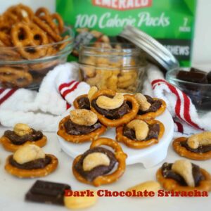 Dark Chocolate Sriracha Turtles - Shaw's Simple Swaps Text