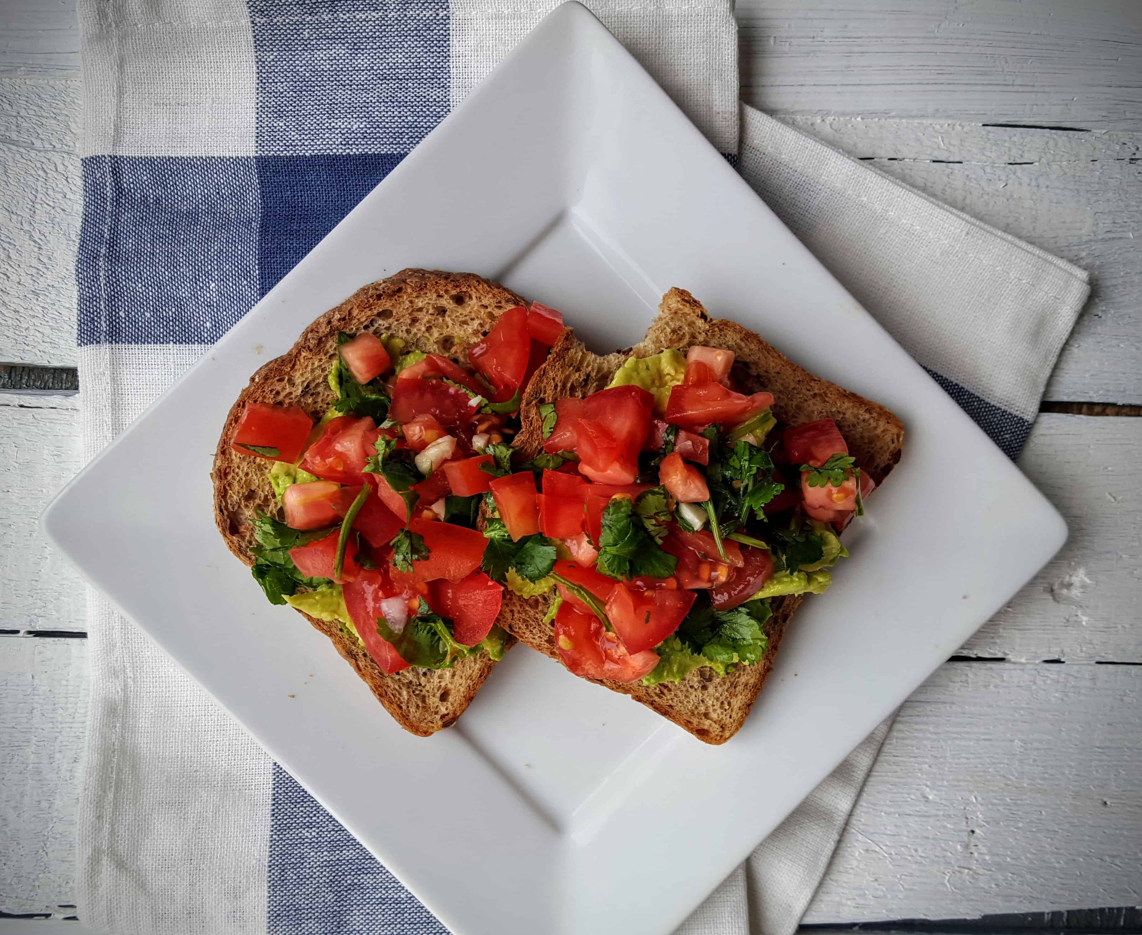 Pico de Gallo Avocado Toast