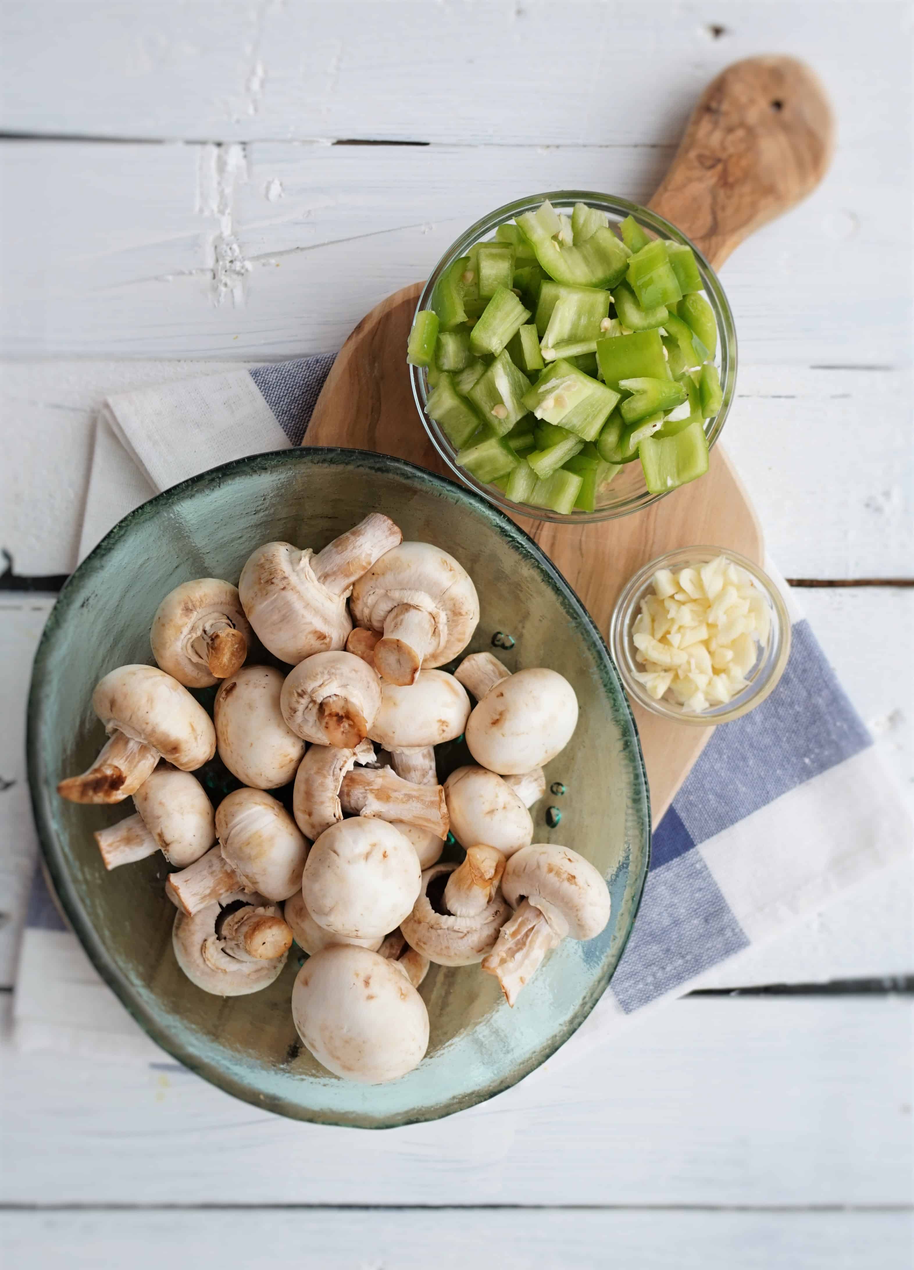 Sauteed Serrano Mushrooms - Shaws simple swaps