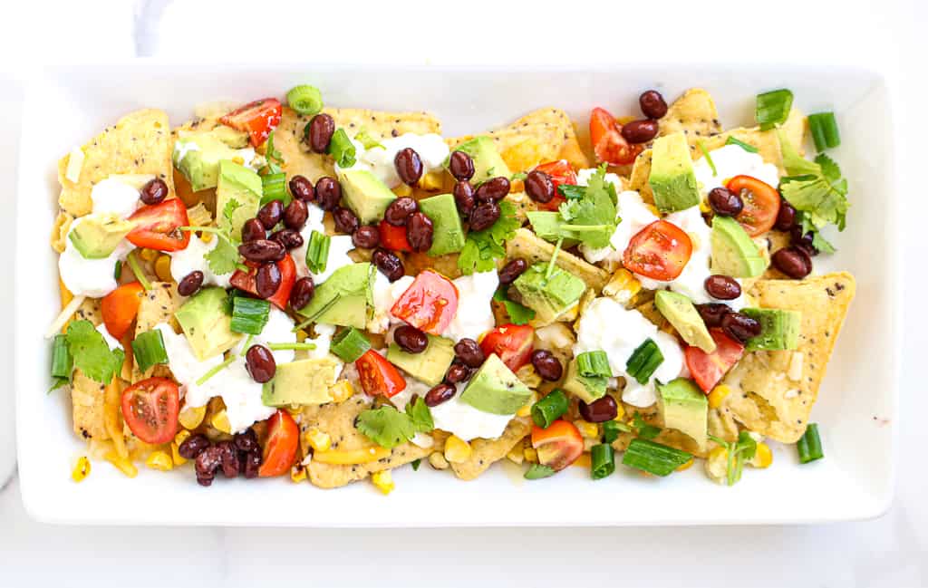 Healthy Dinner Nachos