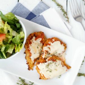 Open Faced Italian Grilled Cheese with Cauliflower Toast - Shaws Simple Swaps 1