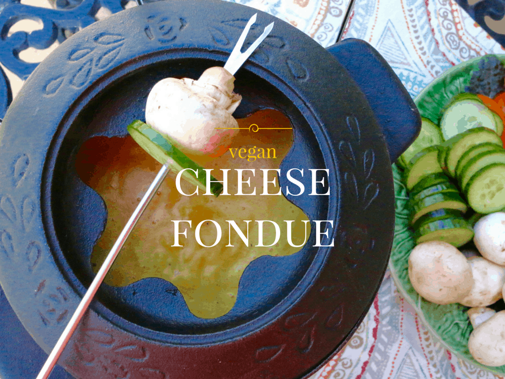 vegan cheese fondue- sharon palmer rdn