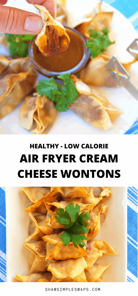 Air Fryer Wontons with Cream Cheese