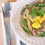 Quinoa Salad - @shawsimpleswaps The perfect vegan, gluten free and paleo friendly salad to hit your menu this year!