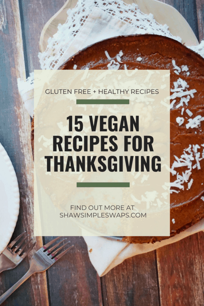 Vegan Pumpkin Pie - a healthy, gluten free pumpkin pie made without eggs and dairy! Plus, a complete roundup of other delicious vegan recipes to try out this Thanksgiving! #veganpierecipes #veganthanksgiving #veganpumpkinpie