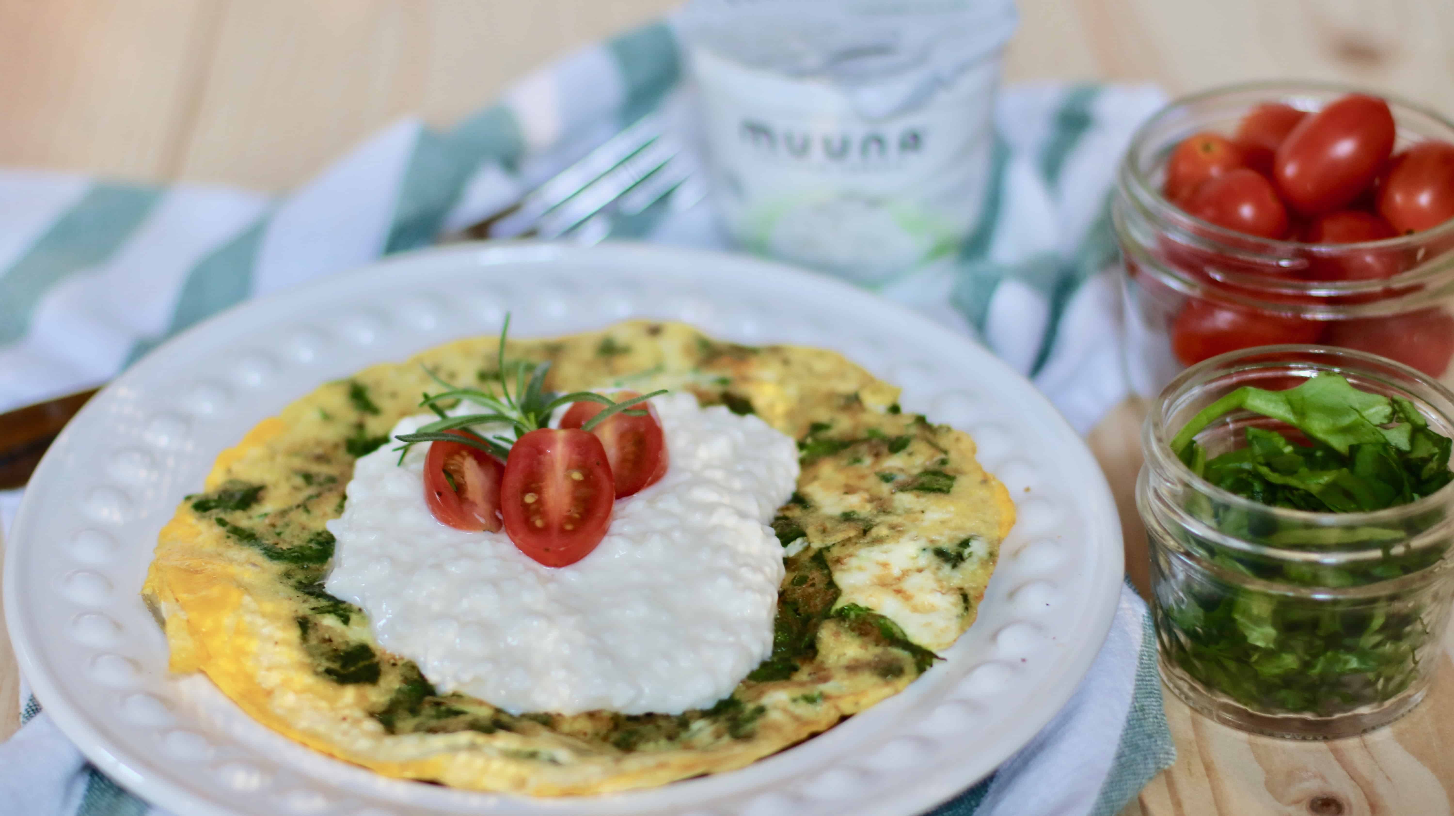 Garden Fresh Omelet- High protein, low carb and full of flavor! Gluten Free too! @shawsimpleswaps