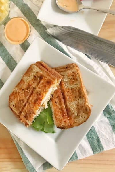 Healthy Pork Loin Reuben - High protein, whole grains and filled with flavor! @shawsimpleswaps