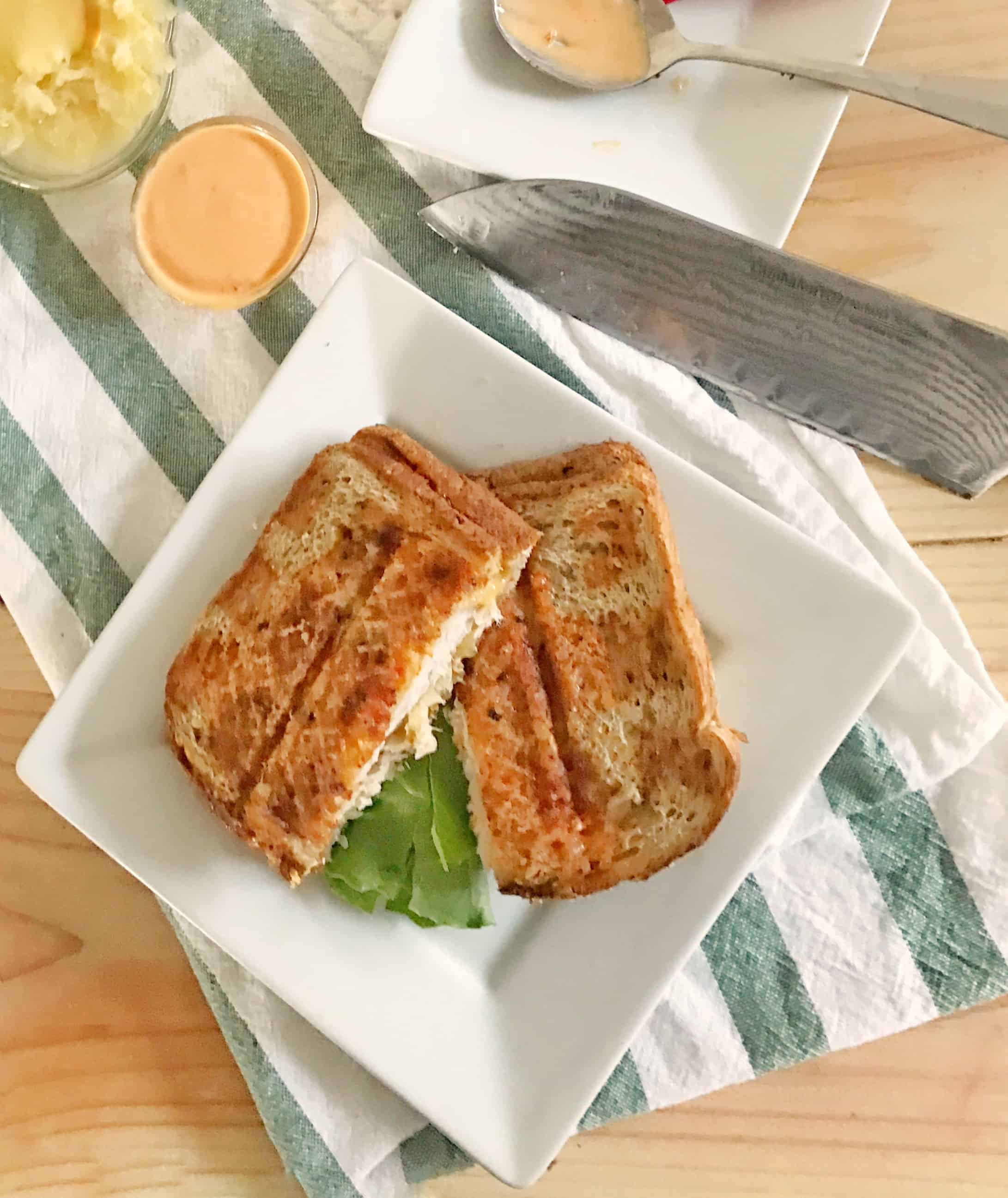 Healthy Pork Loin Reuben - High protein, whole grains and filled with flavor! @shawsimpleswaps