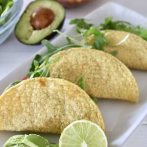 Cowboy Salsa Tacos - Vegan, Gluten Free & Ready in 5 Minutes, Flat! @shawsimpleswaps