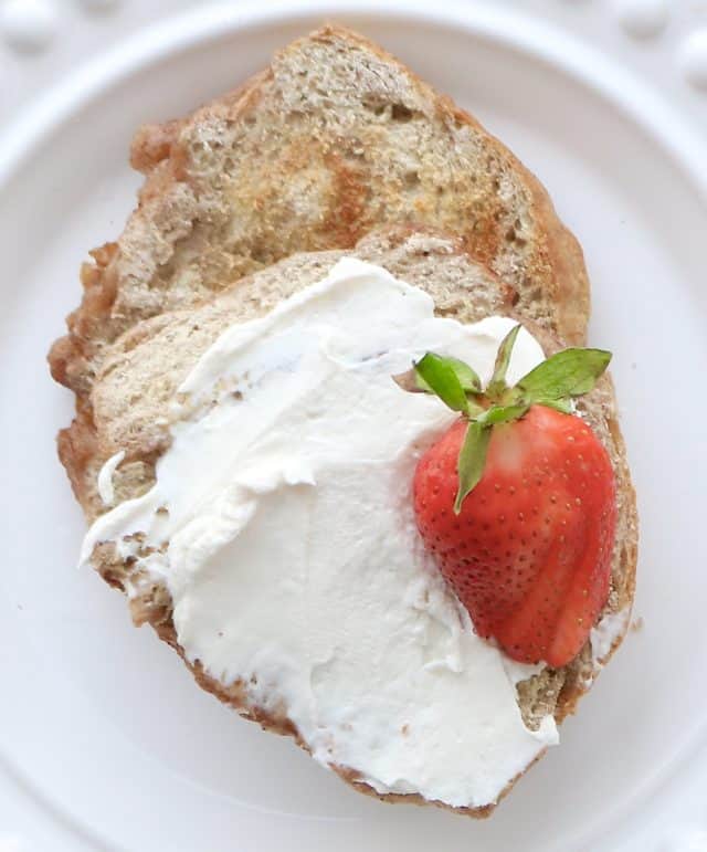 Homemade French Toast Bagels Under 200 Calories of Happiness