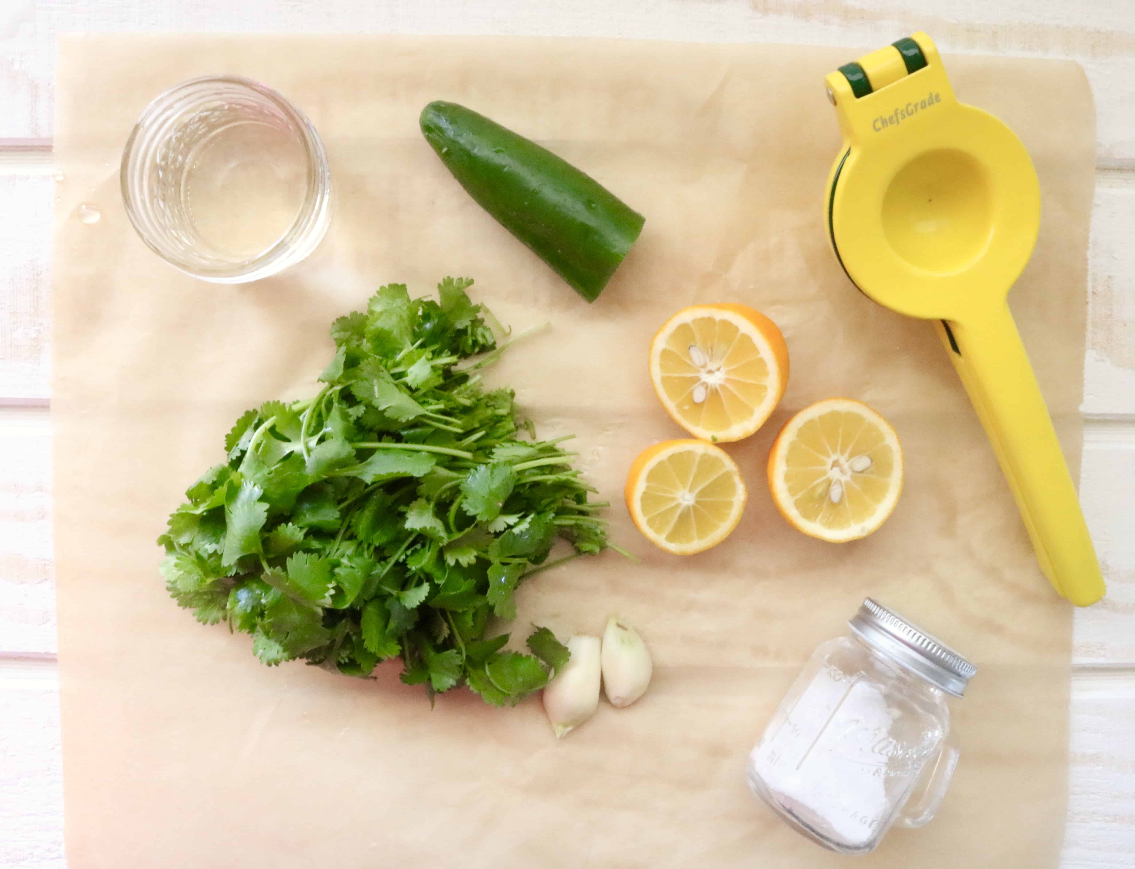 Cilantro Marinade - How to Use Up Herbs! @shawsimpleswaps