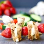 No Cook Picnic Snacks - 3 Skewers to Satisfy Every Appetite! @shawsimpleswaps
