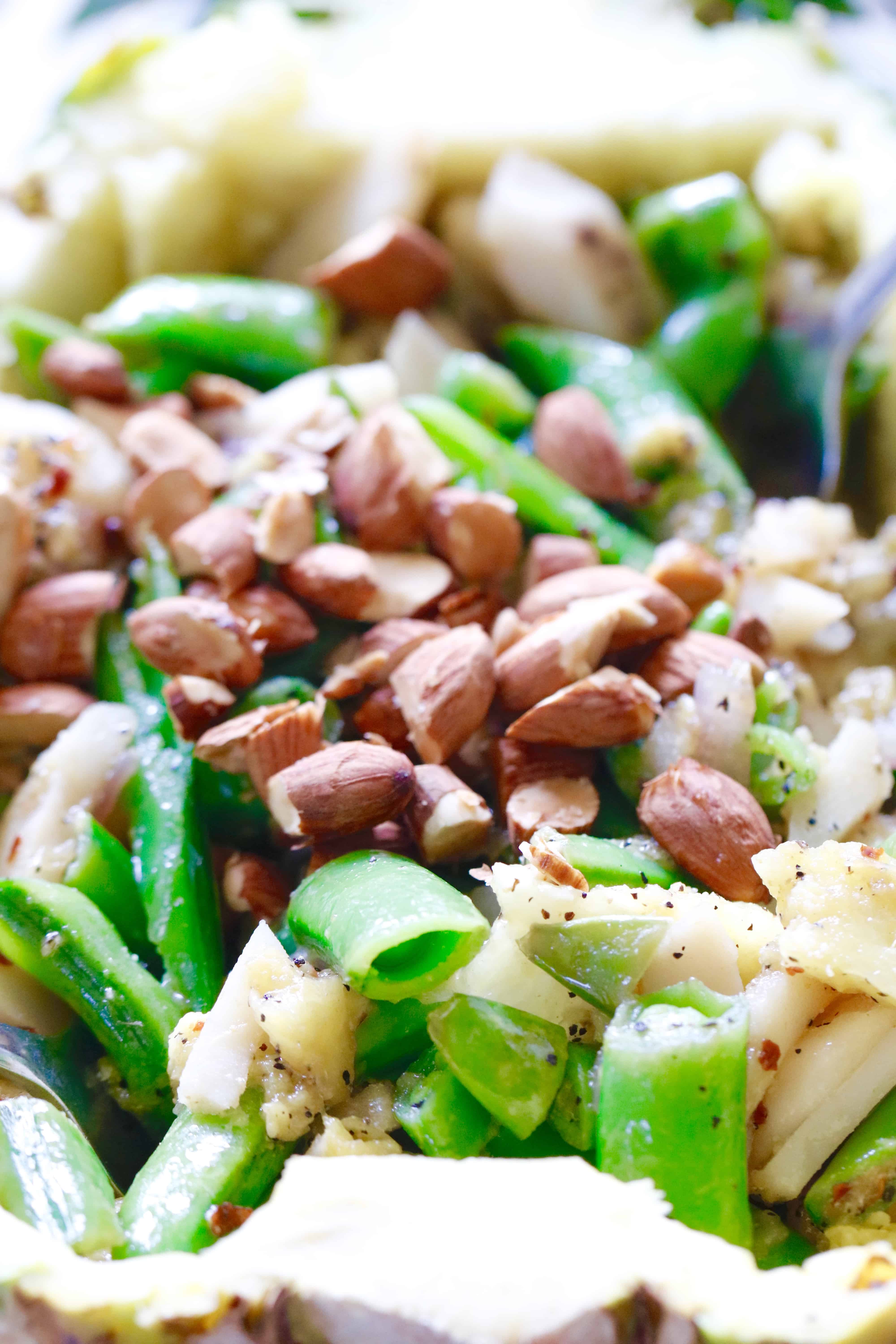 Pineapple Snap Pea Stir Fry + Creative Ways to Serve Your Food @shawsimpleswaps