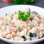 Mediterranean Pasta Salad - Vegetarian & Gluten Free @shawsimpleswaps
