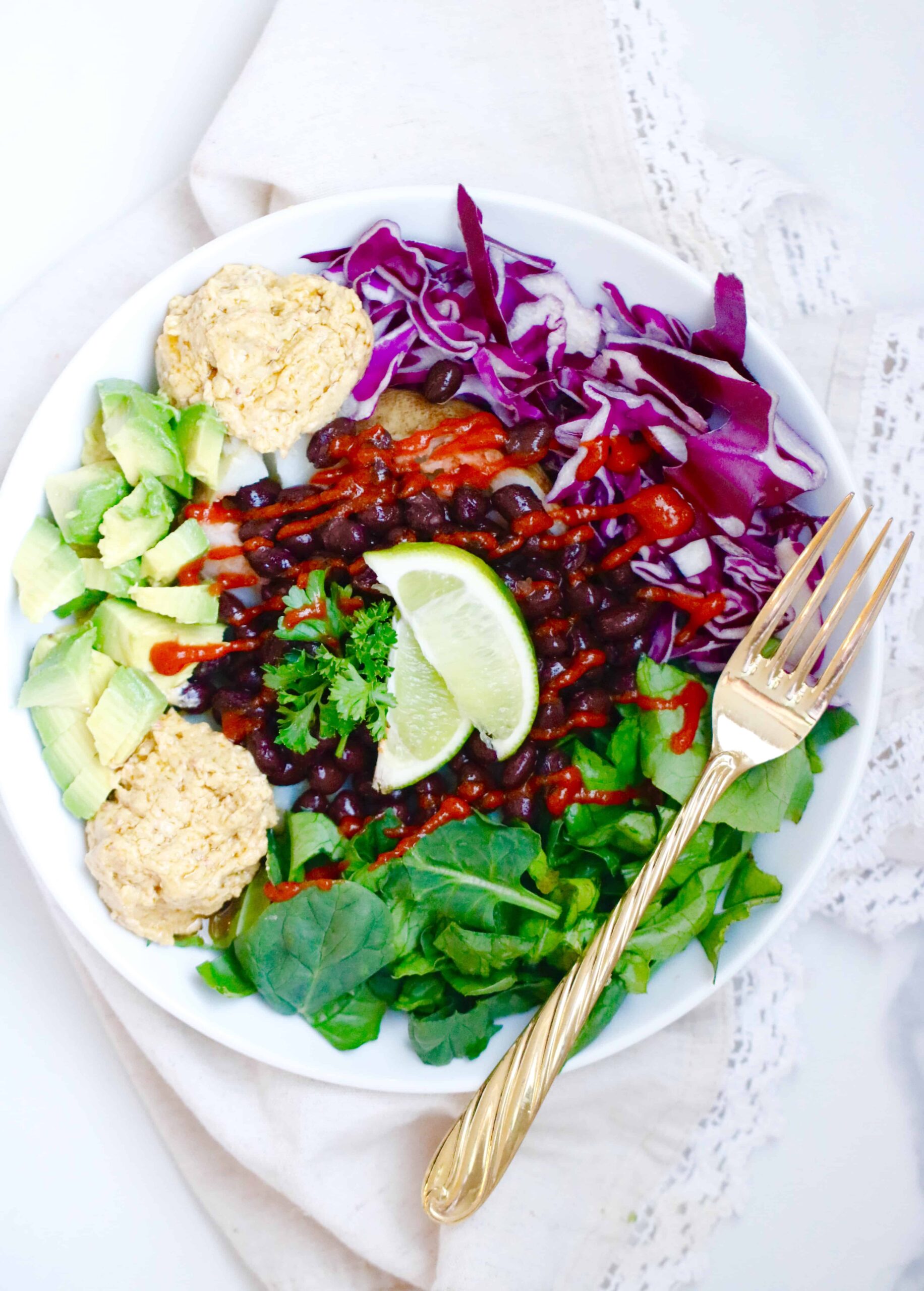 Smashed Baked Potato Nourish Bowl - Vegan + Gluten Free @shawsimpleswaps