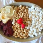 Deconstructed Trail Mix Party Plates - Vegan & Gluten Free @shawsimpleswaps