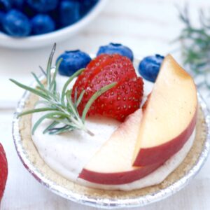 No Bake Cheesecake with Fresh Berries - Ready in 10 Minutes Flat! @shawsimpleswaps