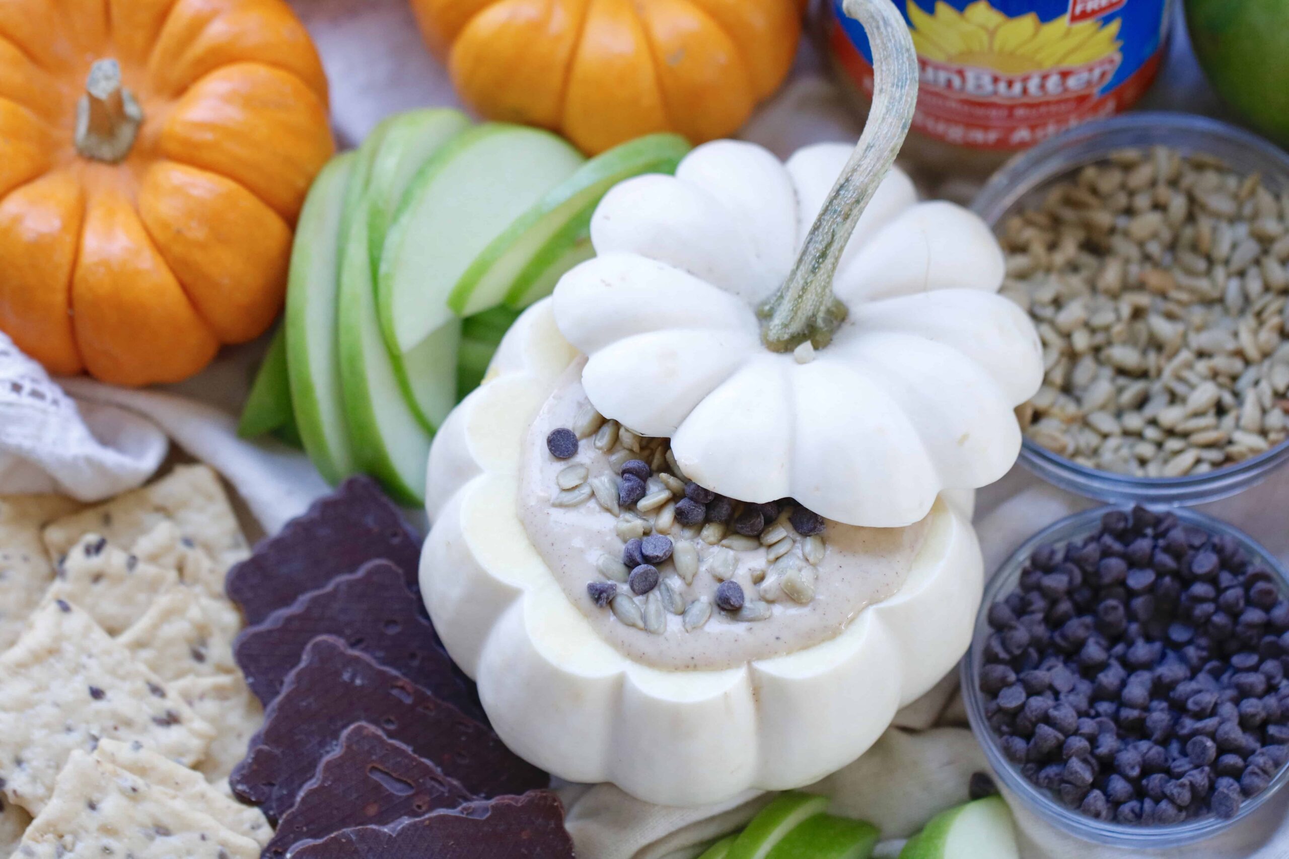 Maple Sunflower Seed Dessert Dip,Nut & Gluten Free shawsimpleswaps