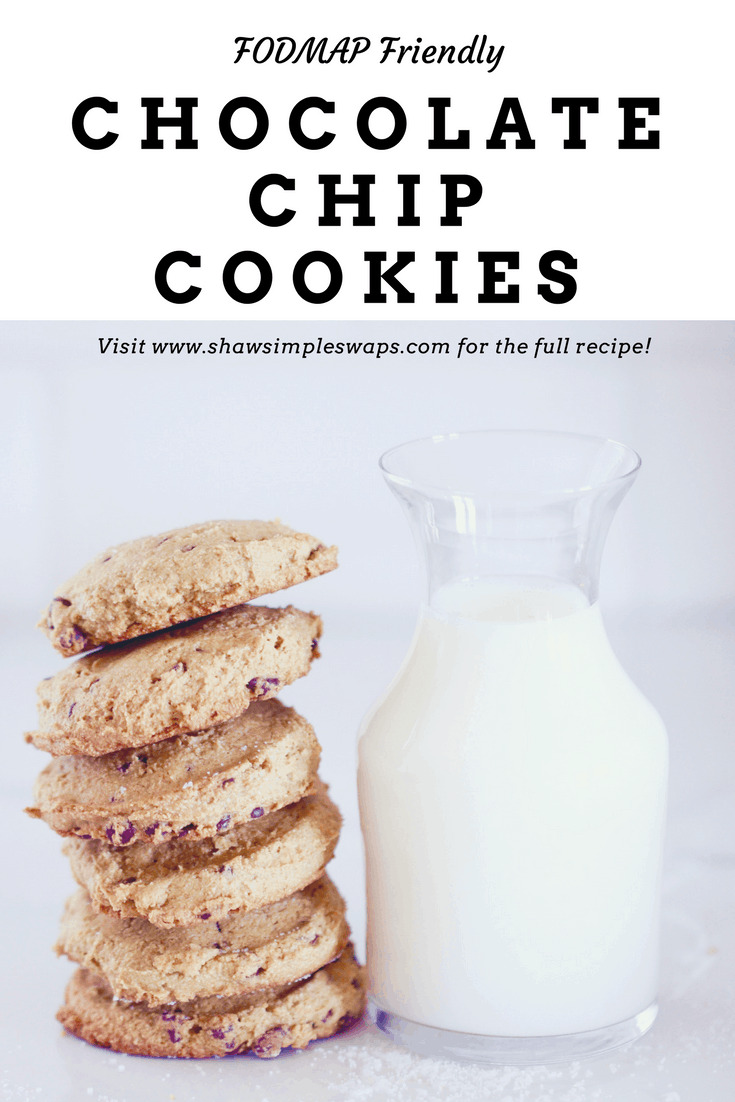 Fodmap Friendly Chocolate Chip Cookies with a Superfood Swap @shawsimpleswaps