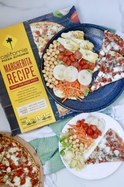 Balance Your Plate - Steakhouse Chopped Salad & California Pizza Kitchen Frozen Crispy Thin Crust Margherita Pizza @shawsimpleswaps