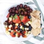 No Added Sugar Dessert Nachos with Welch’s Grape Juice Salsa @shawsimpleswaps