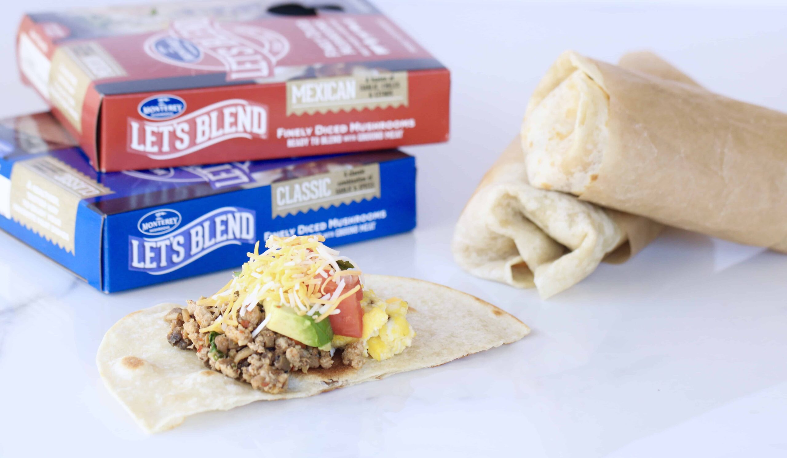 California Breakfast Burritos - Embracing the Blend! @SHAWSIMPLESWAPS