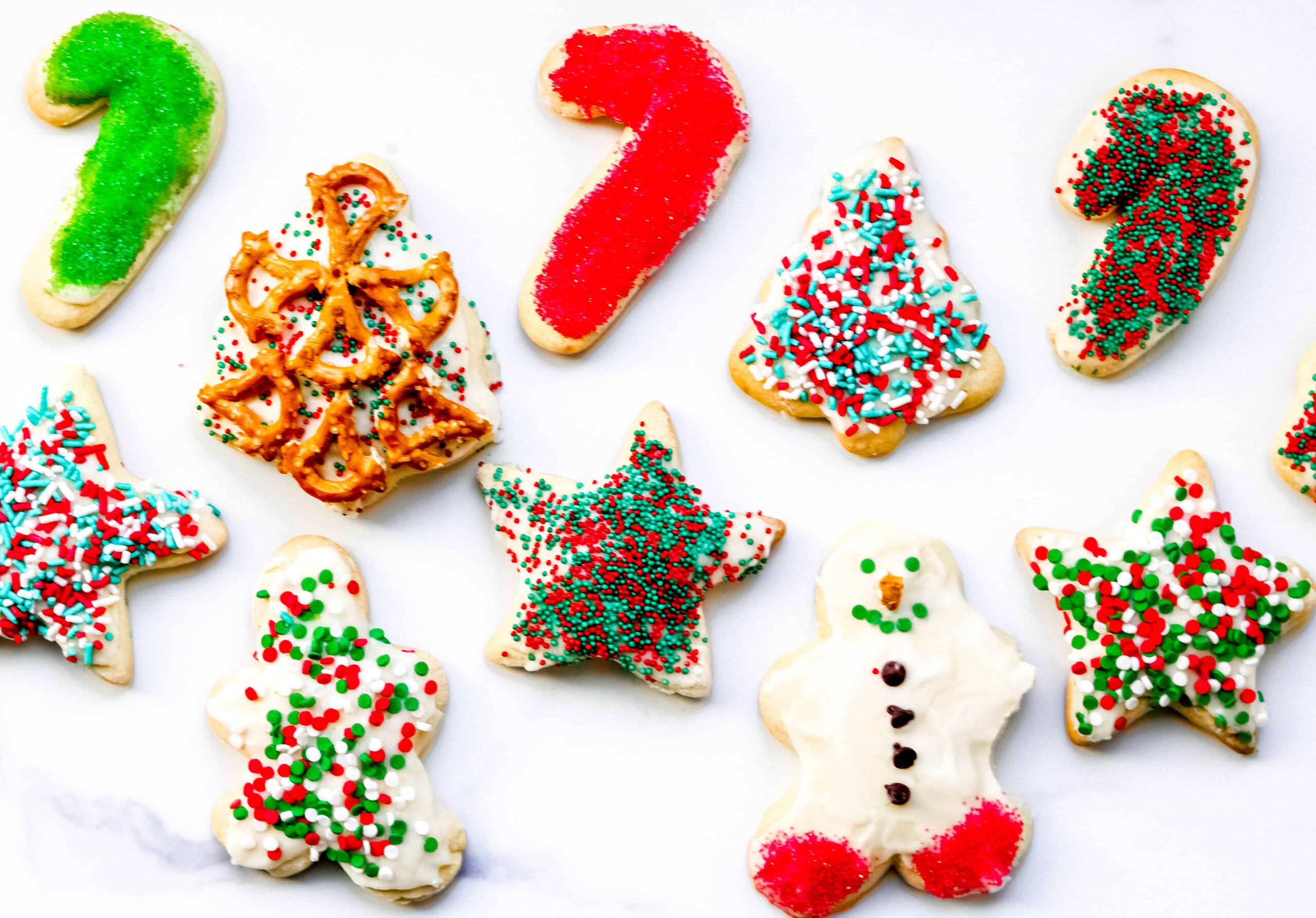 The Best Sugar Cookie Recipe - Holiday Cutouts + Just for Fun! @shawsimpleswaps #bestsugarcookie #sugarcookie #cookiecutouts