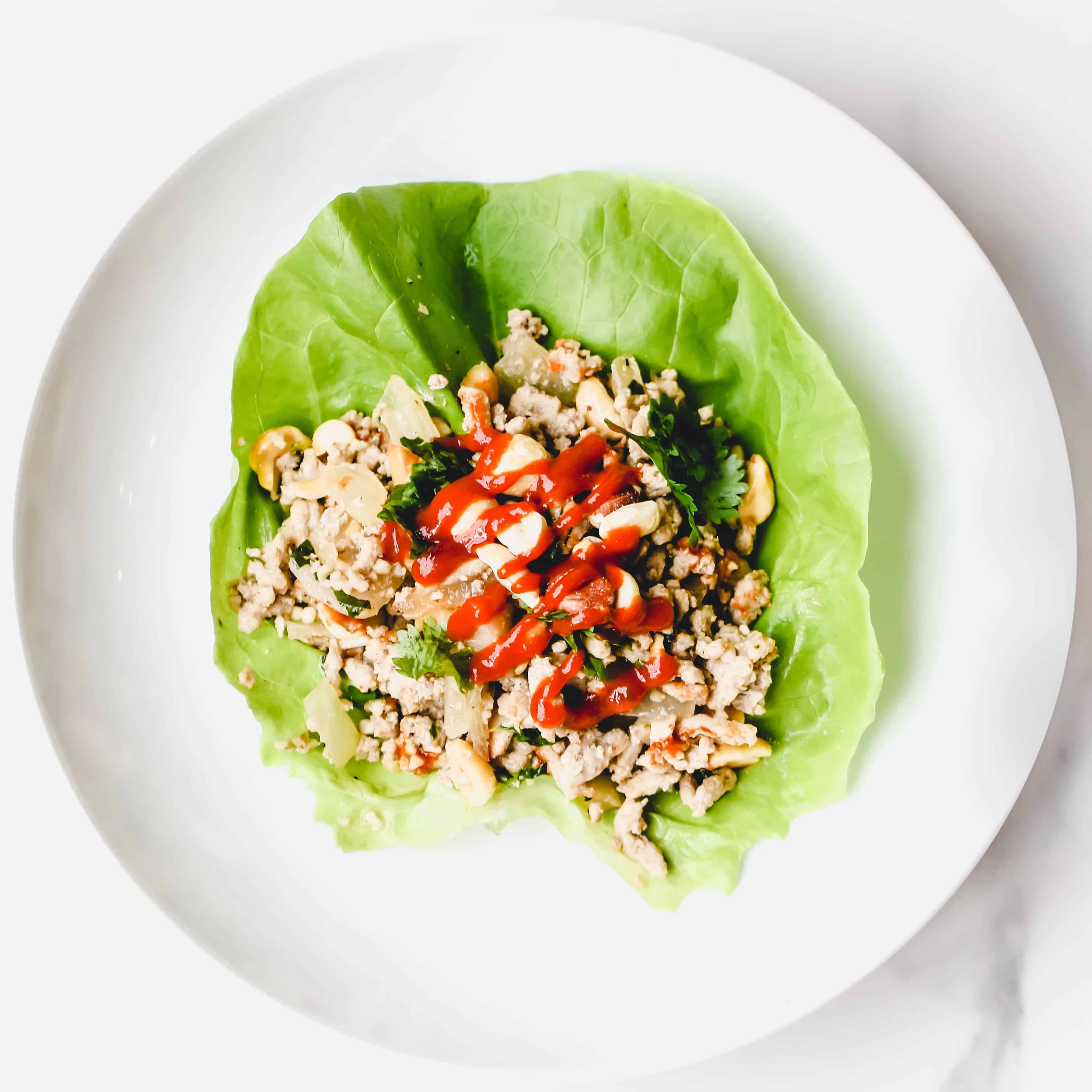 Thai Peanut Lettuce Wraps + 30 Minute Thyroid Cookbook Review @shawsimpleswaps #thyroidhealth #cookingforhealth #Paleo