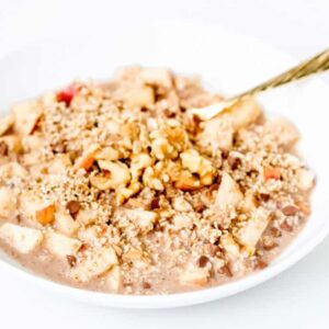 Apple Walnut Muesli - @shawsimpleswaps #glutenfree #muesli #quickfixbreakfast