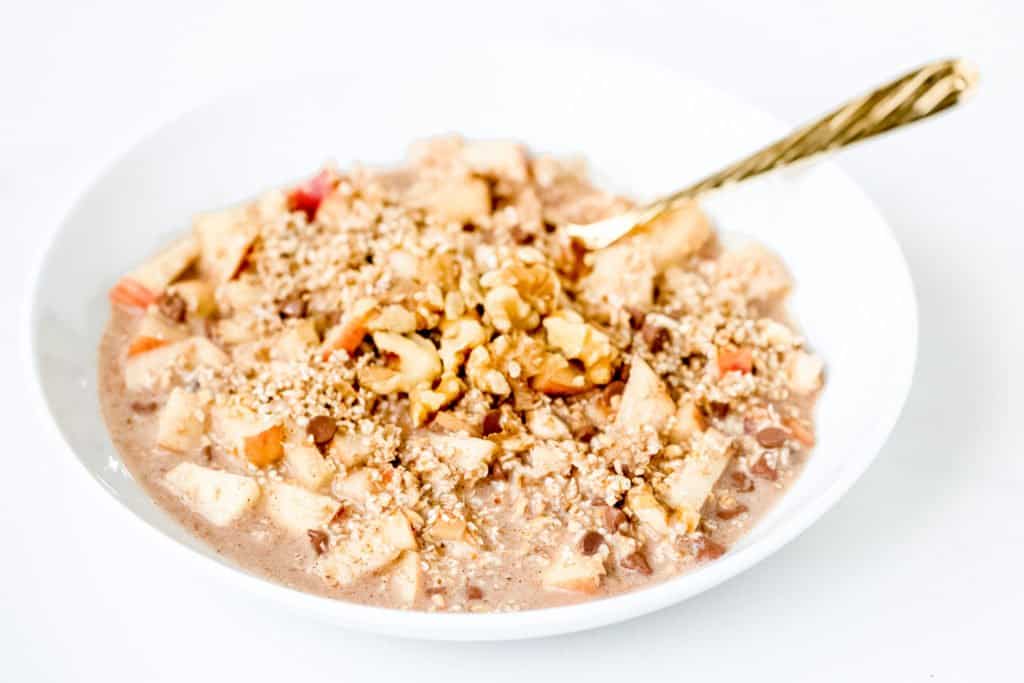 Apple Walnut Muesli - @shawsimpleswaps #glutenfree #muesli #quickfixbreakfast