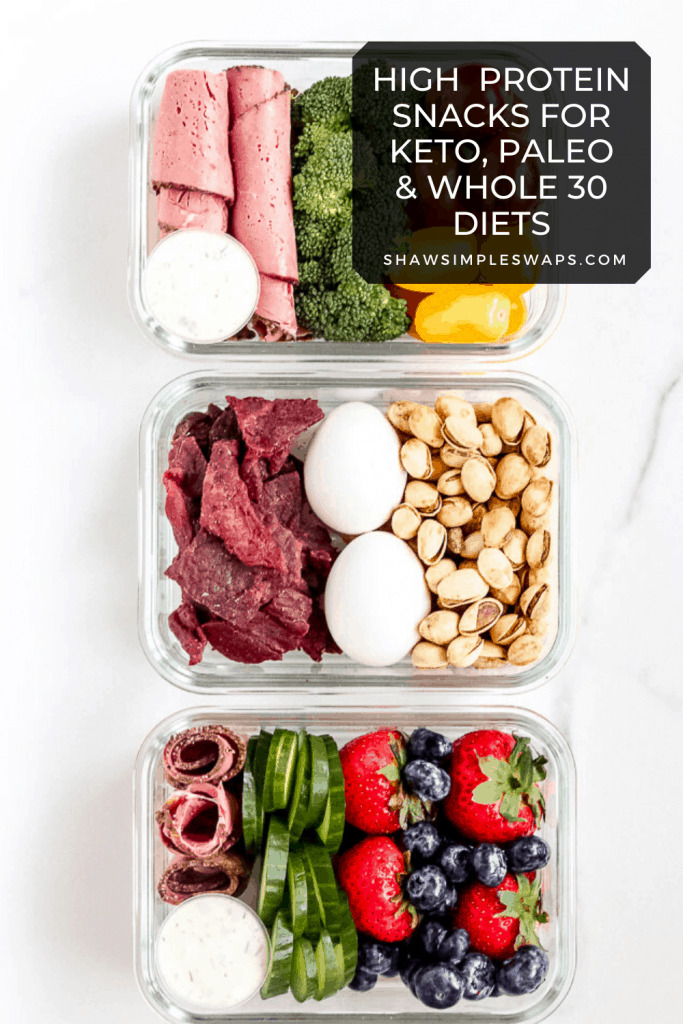 High Protein Snacks 20 Grams Of Protein Shaw Simple Swaps