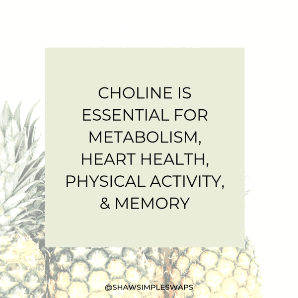 Choline - Sources, Functions & Why It's Necessary for TTC