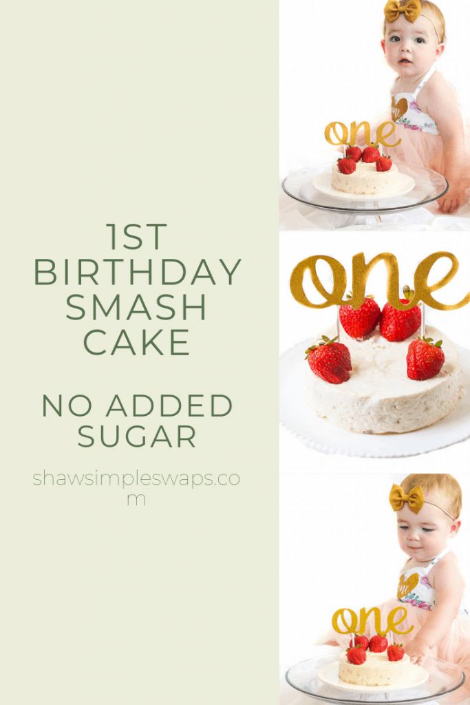 First Birthday Smash Cake - Fruit Sweetened for Babies, smash cake -  thirstymag.com