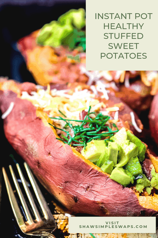 Healthy Stuffed Sweet Potatoes - Shaw Simple Swaps