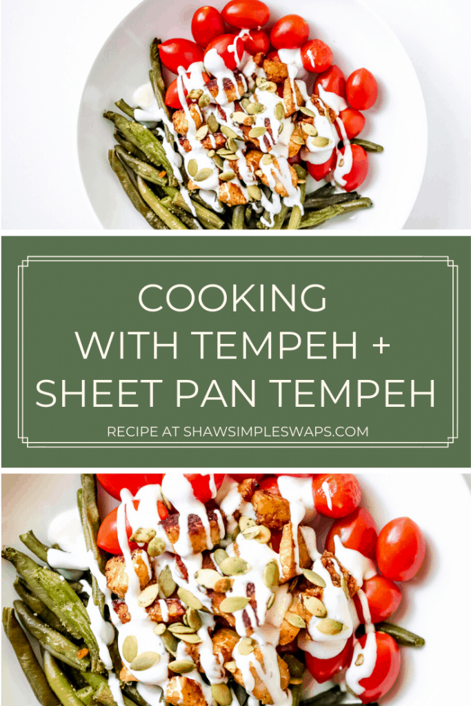 Cooking With Tempeh - A guide to show you the health benefits and simple ways to use this budget friendly, plant forward ingredient in your meal prep. #tempeh #veganmeals #cookingwithtempeh #veganrecipes