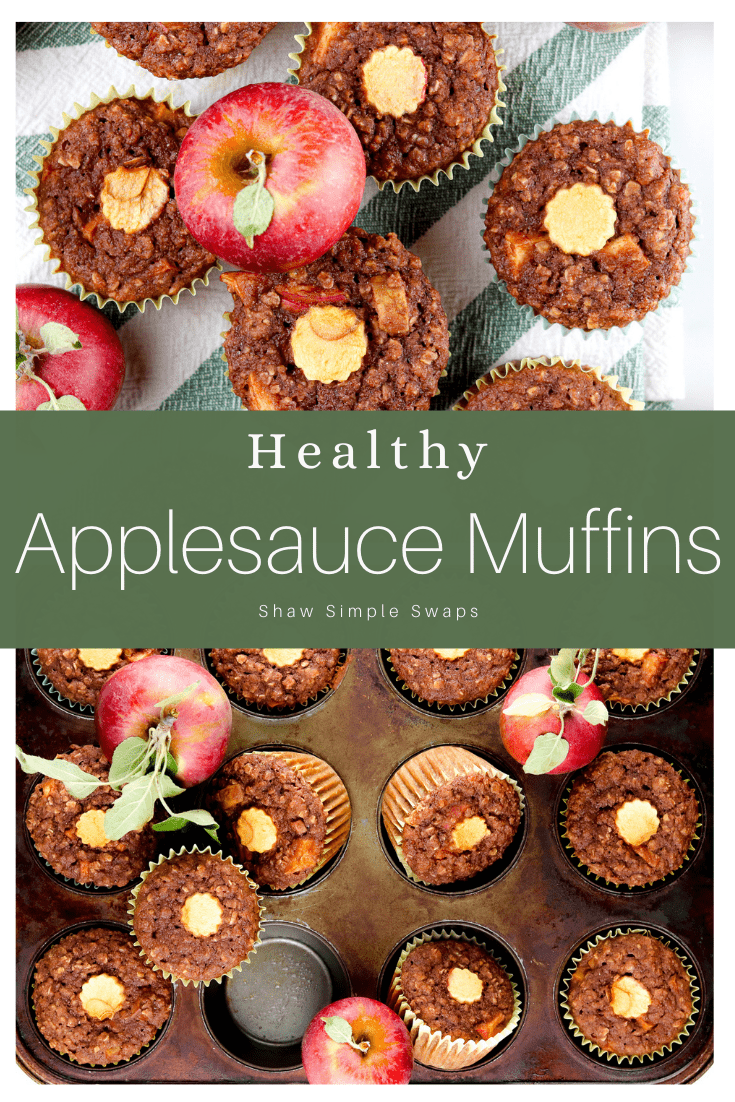 Healthy Applesauce Muffins No Added Sugar Shaw Simple Swaps