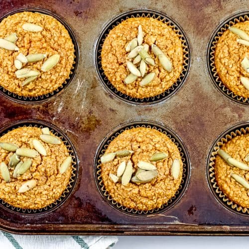 Image of muffins in the tin.
