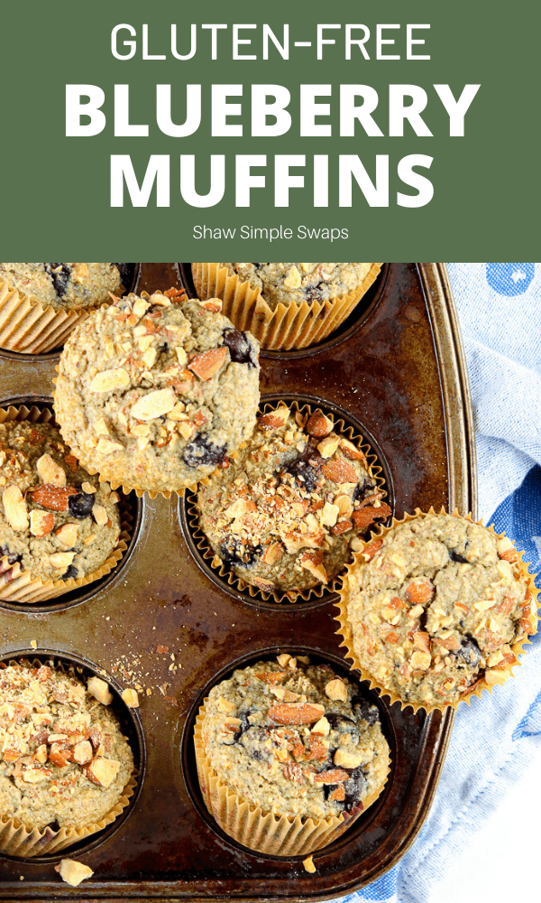 Pinable image of muffins.