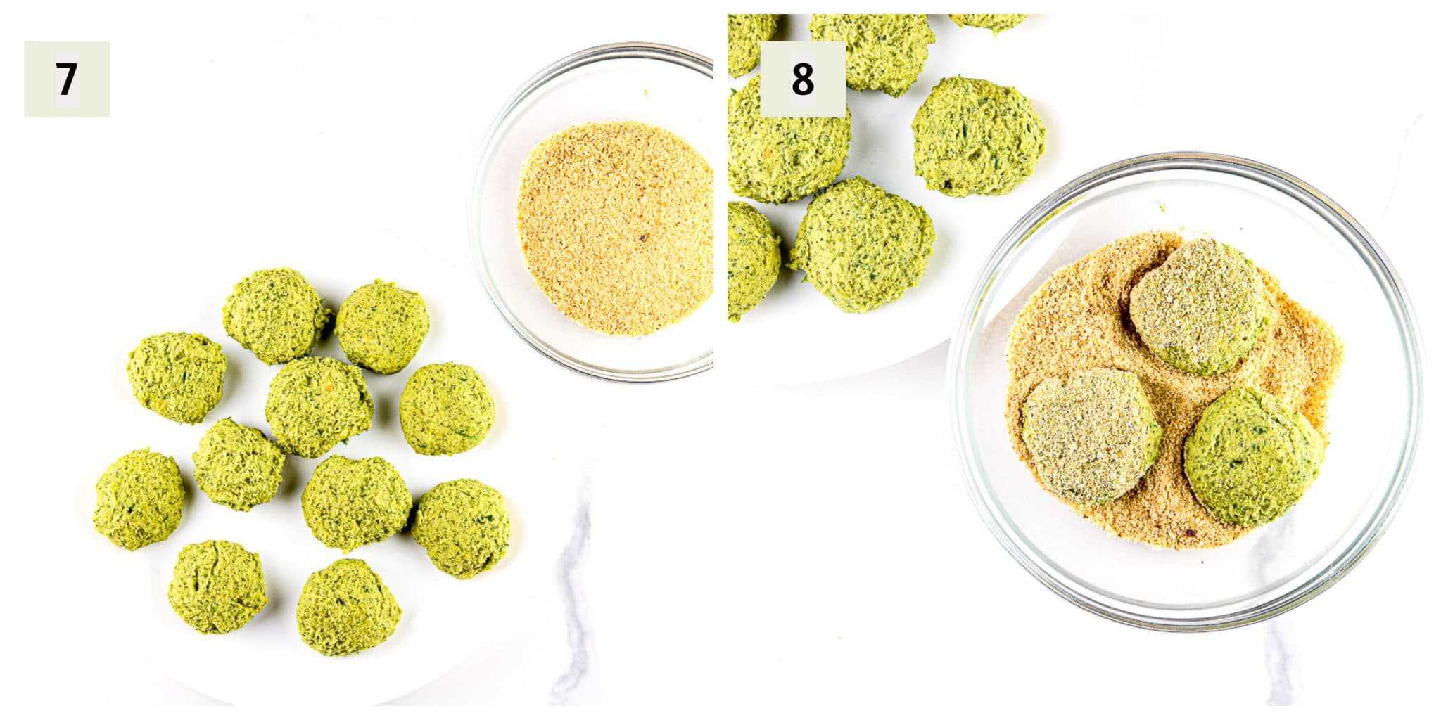 Air Fryer Falafel Process Shots 4