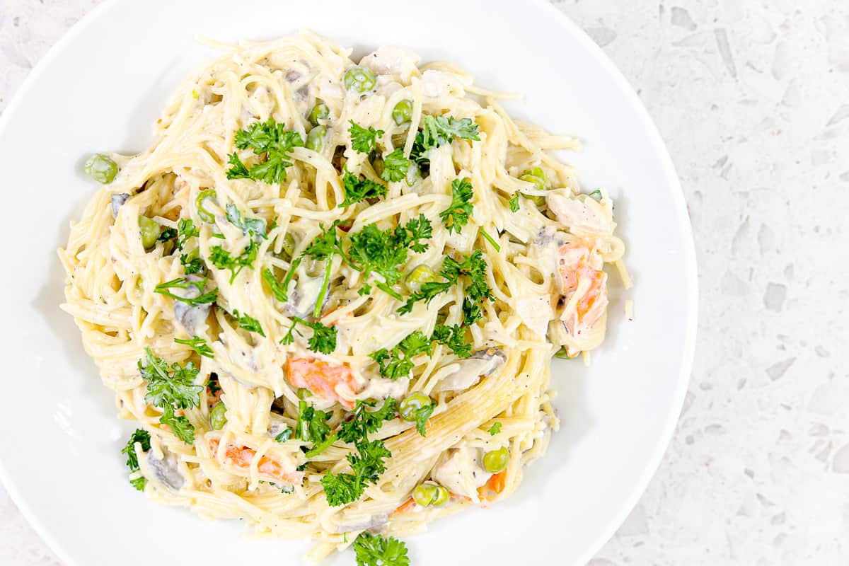 Healthy Turkey Tetrazzini-image