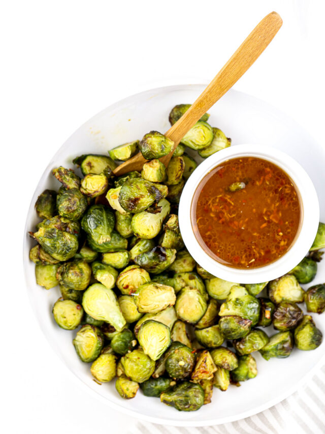 Air Fryer Frozen Brussels Sprouts Shaw Simple Swaps